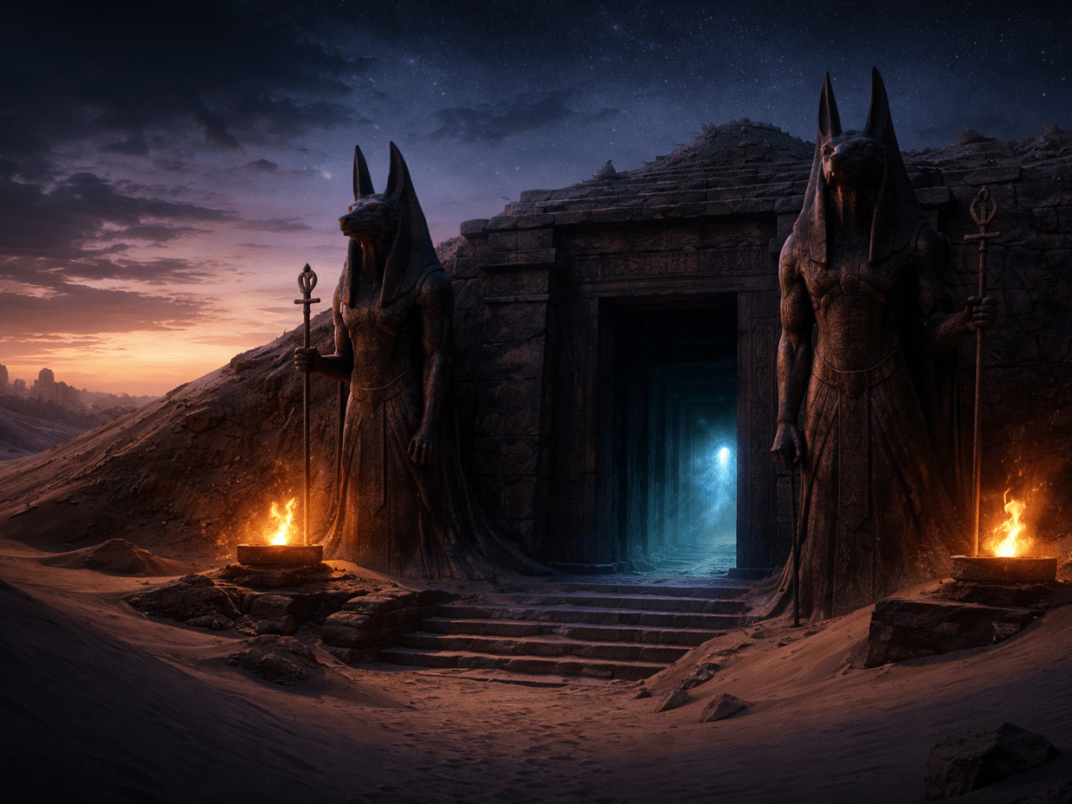 Jackal at the Threshold: A Mythic Fantasy Novella of Anubis, Judgement, and the Drowned&nbsp;Kingdom