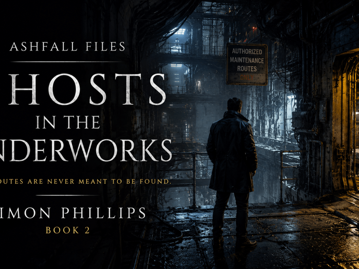 Ghosts in the Underworks: A Sci-Fi Noir Novella of Hidden Routes, Fleet Control, and Station&nbsp;Crime
