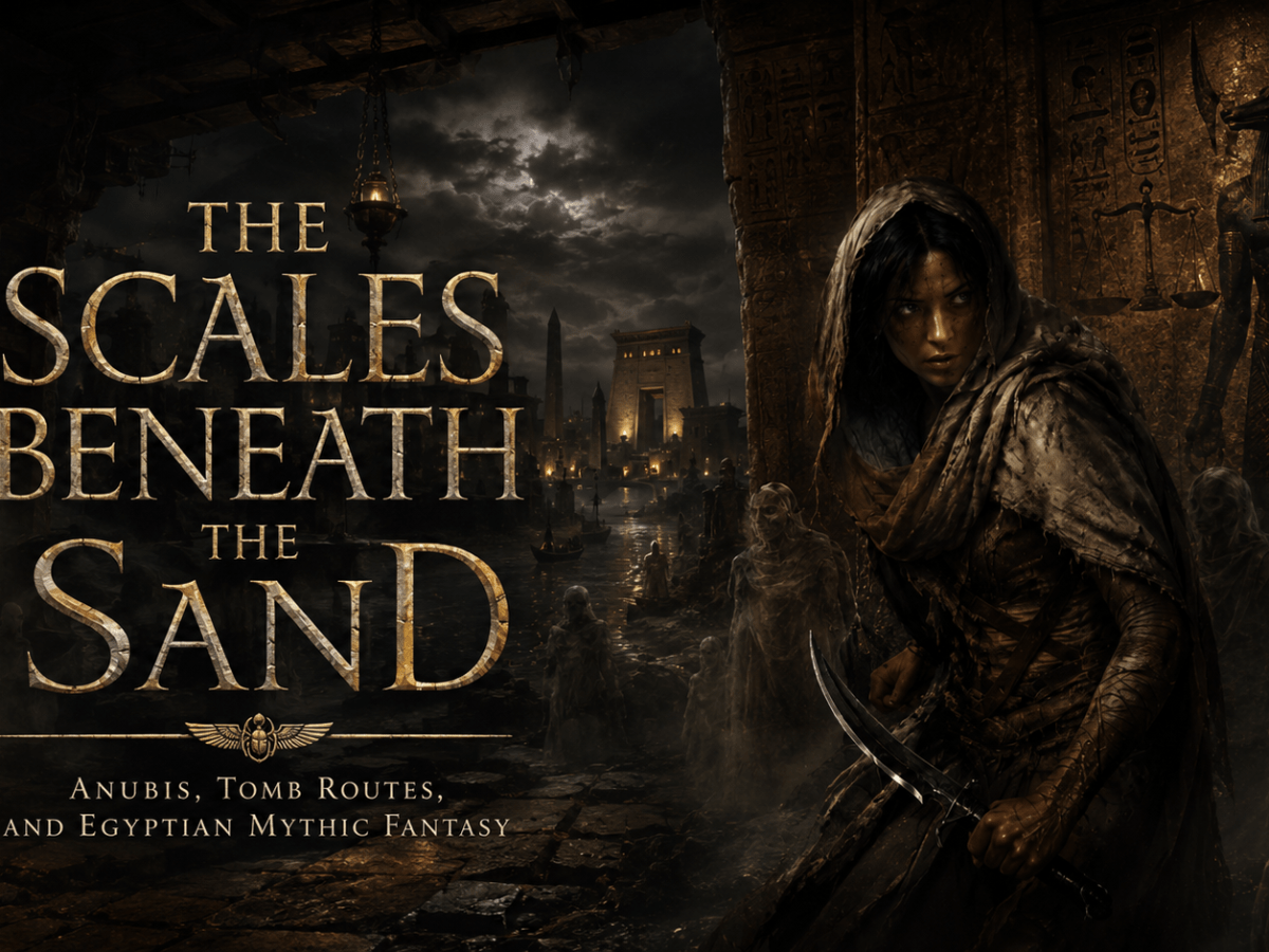 The Scales Beneath the Sand: Anubis, Tomb Routes, and Egyptian Mythic&nbsp;Fantasy