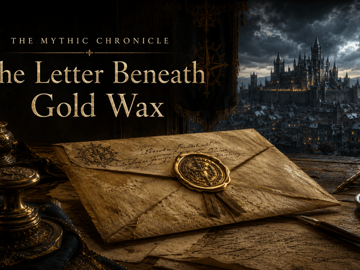 The Mythic Chronicle: The Letter Beneath Gold&nbsp;Wax