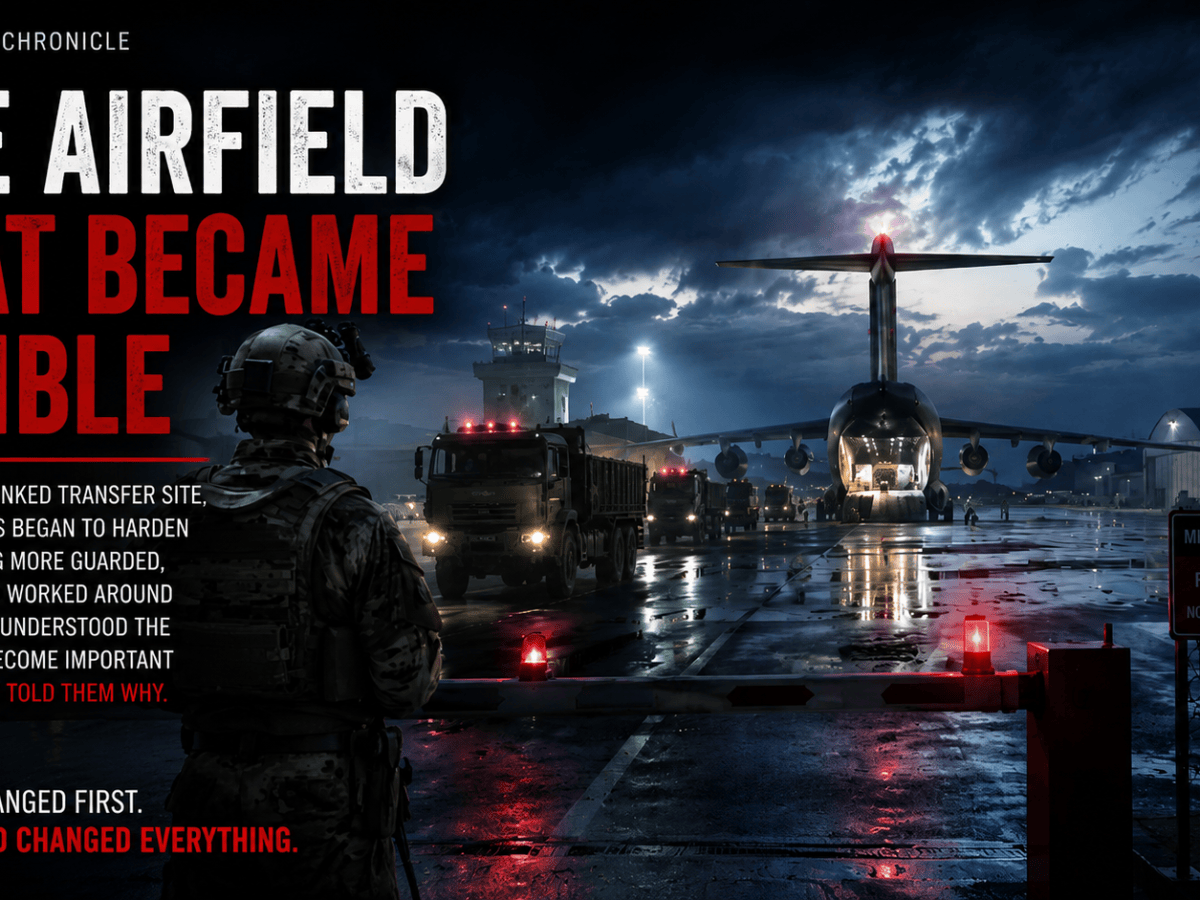 The Modern Chronicle: The Airfield That Became&nbsp;Visible