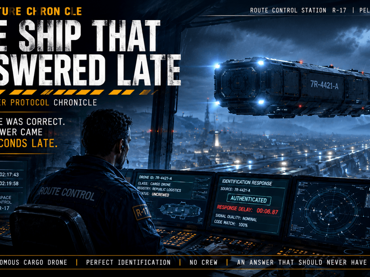 The Future Chronicle: The Ship That Answered&nbsp;Late