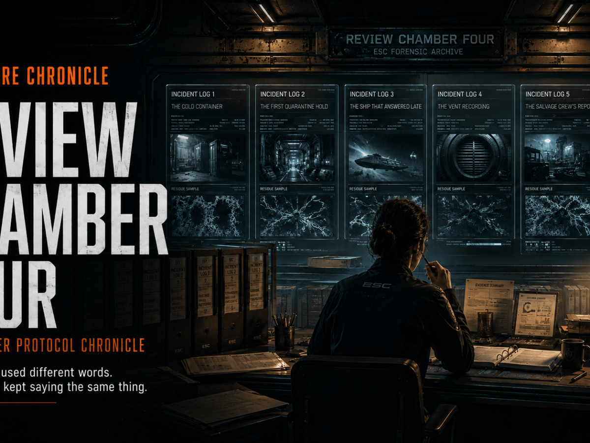 The Future Chronicle: Review Chamber&nbsp;Four
