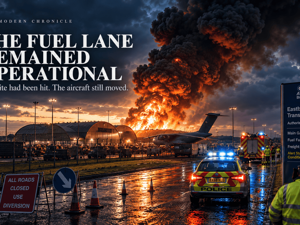 The Modern Chronicle: The Fuel Lane Remained&nbsp;Operational